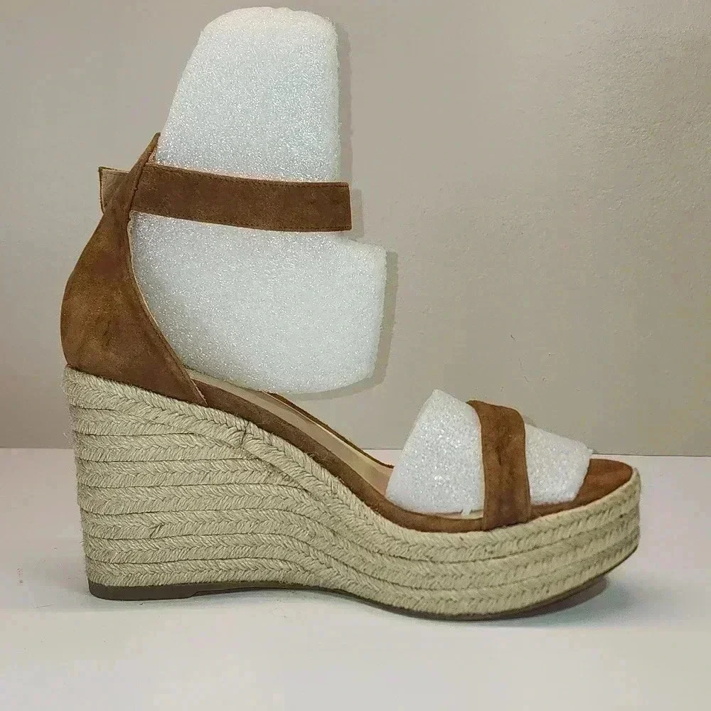 L'Agence Elysee Suede Espandrile 39.5